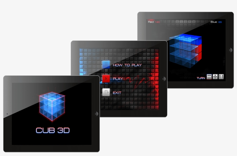 Cube 3d - Tablet Computer, transparent png download