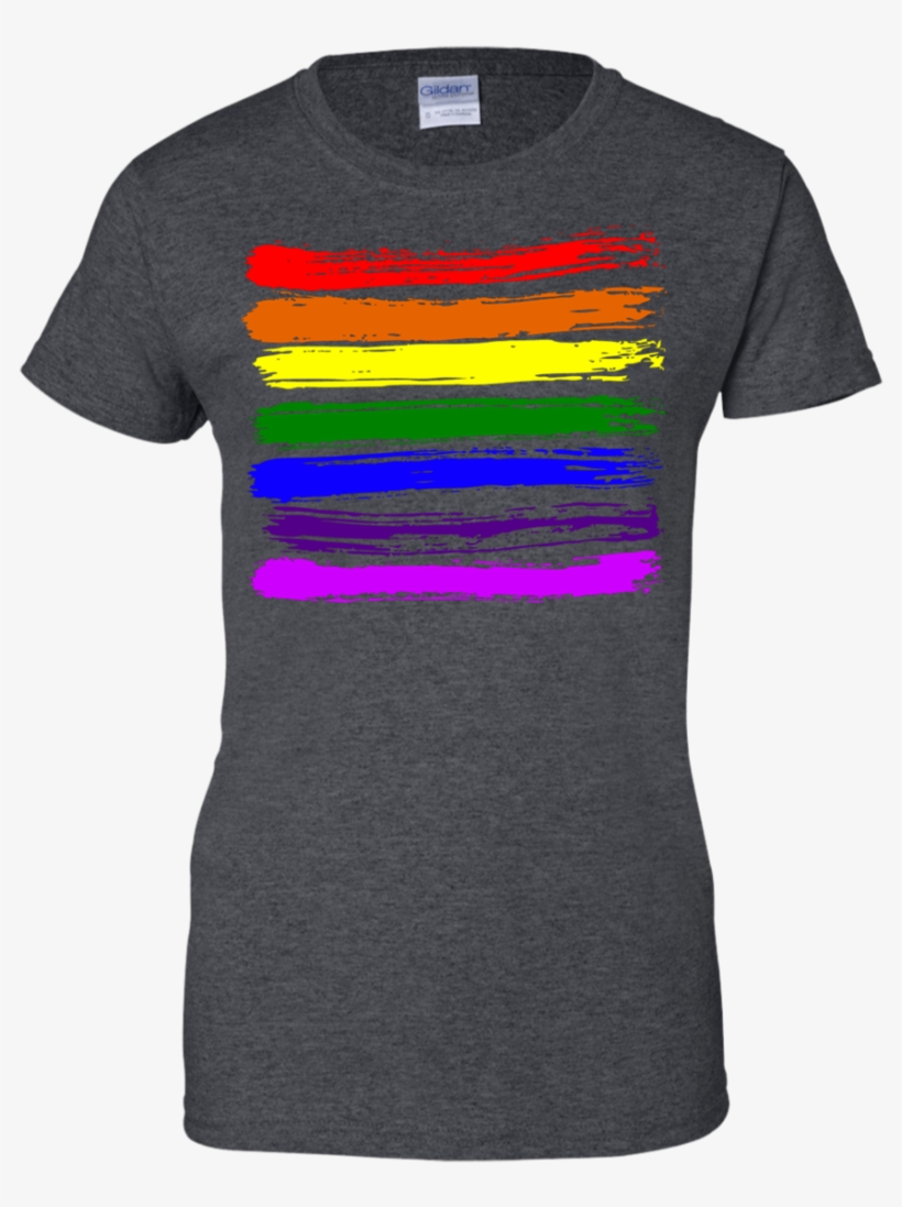 Lgbt Gay Pride Flag 2018 Apparel - T-shirt, transparent png download
