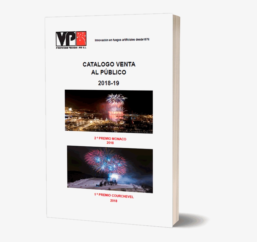 Catálogo Venta Al Público Pirotecnia Valecea - Flyer, transparent png download