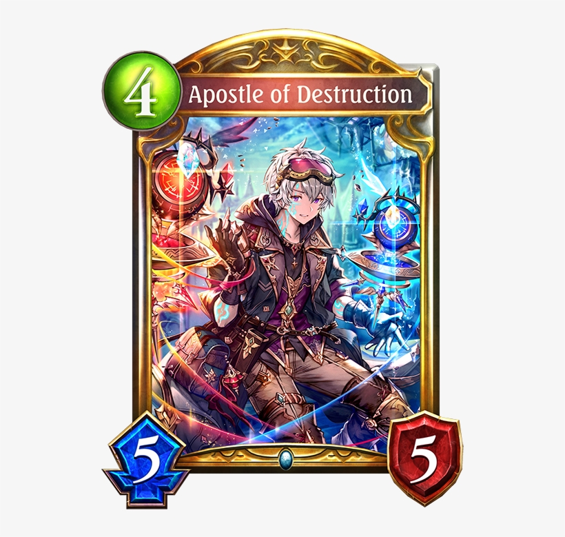 Unevolved Apostle Of Destruction Evolved Apostle Of - Apostle Of Destruction Shadowverse, transparent png download