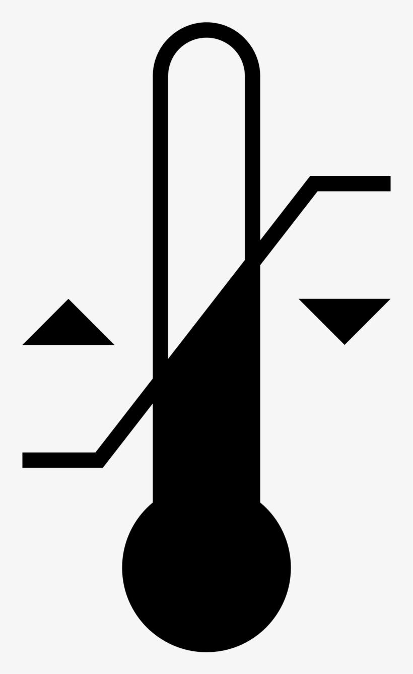 Termometro Png Negro, transparent png download