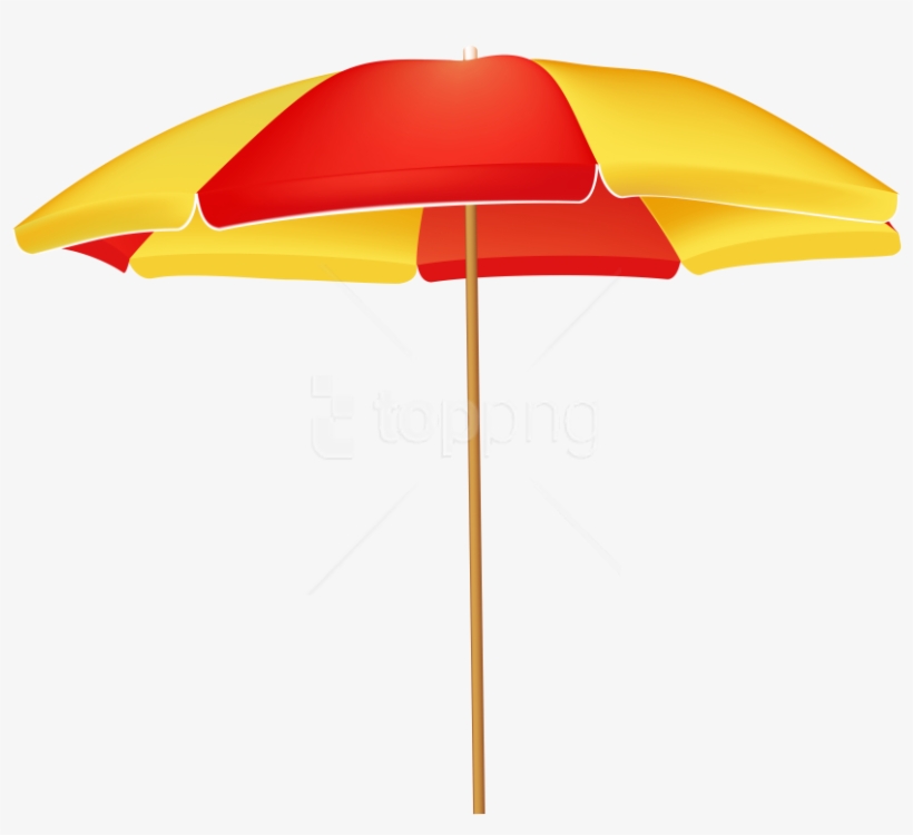 Free Png Download Beach Umbrella Clipart Png Photo - Beach Umbrella Png Clipart, transparent png download