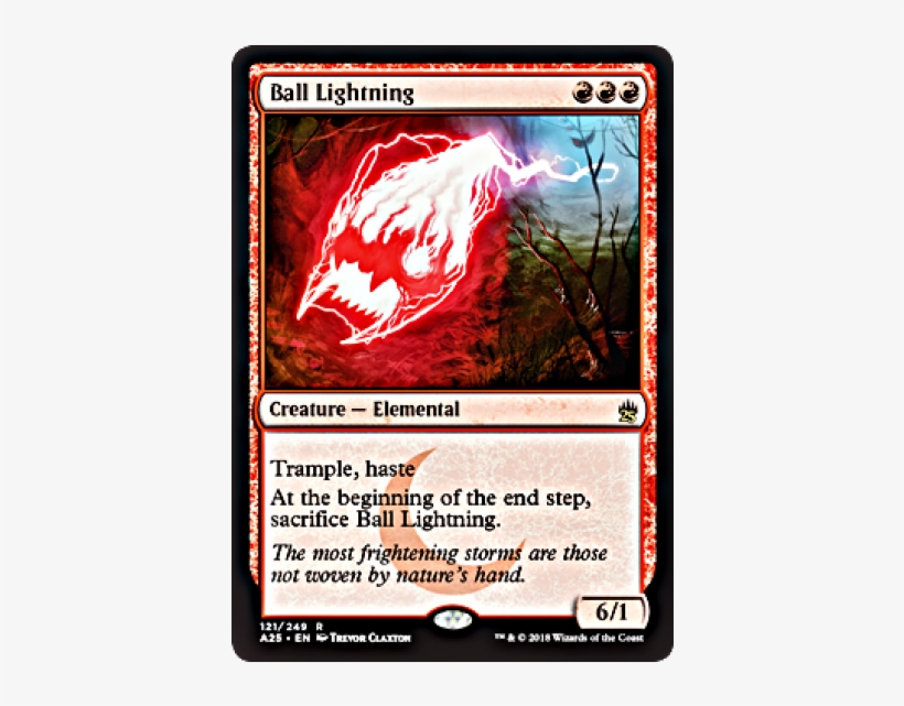 Ball Lightning Masters 25 English Foil - Zozu The Punisher, transparent png download