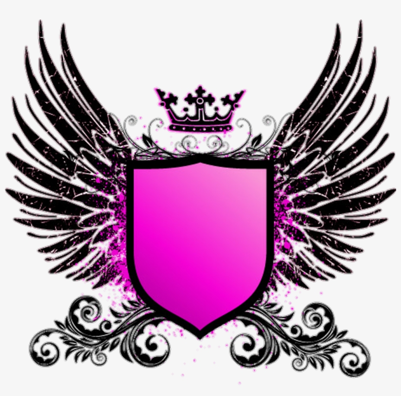 #escudo #emblem #shield #emblema #vector #vetor @lucianoballack - Escudos Con Alas Png, transparent png download