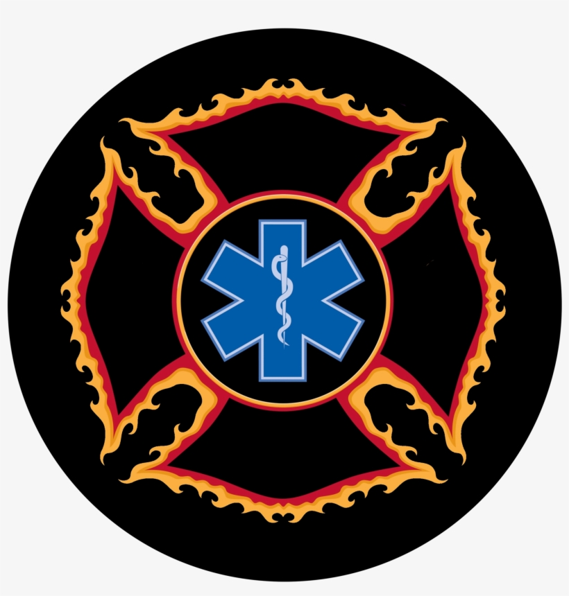 Ems Maltese Cross Pop Up Phone Grip - Firefighter Girlfriend Quotes, transparent png download