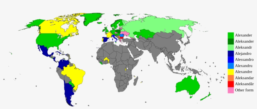 Pictures Gallery Of World Map With Names Europe Free - Viktoria Name, transparent png download