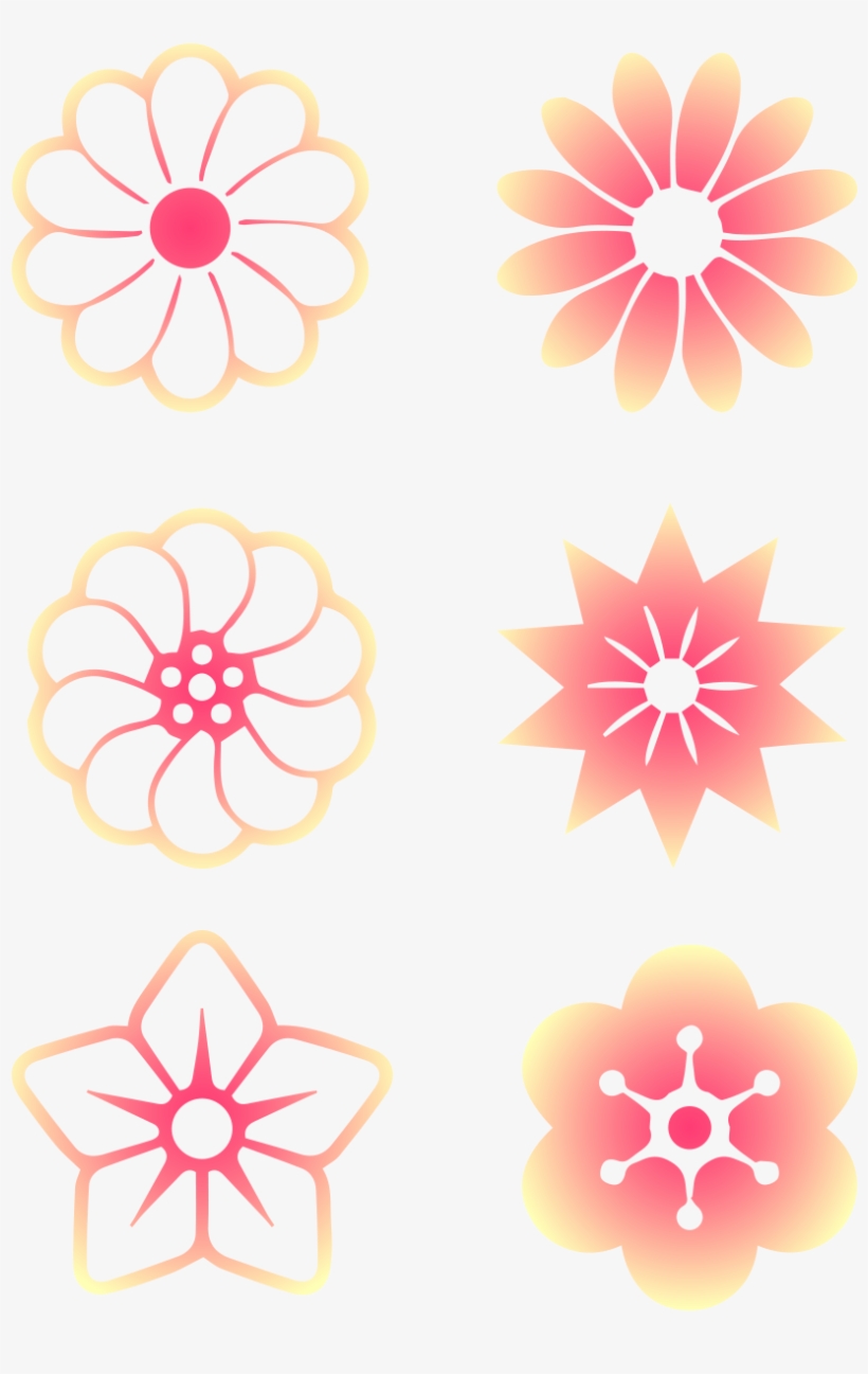 Elemento De Pétalo Transparente Vector Fondo Pintado - Motif, transparent png download