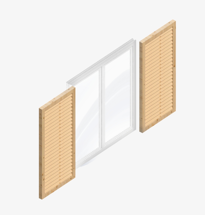 Shutter Panel - Architecture, transparent png download