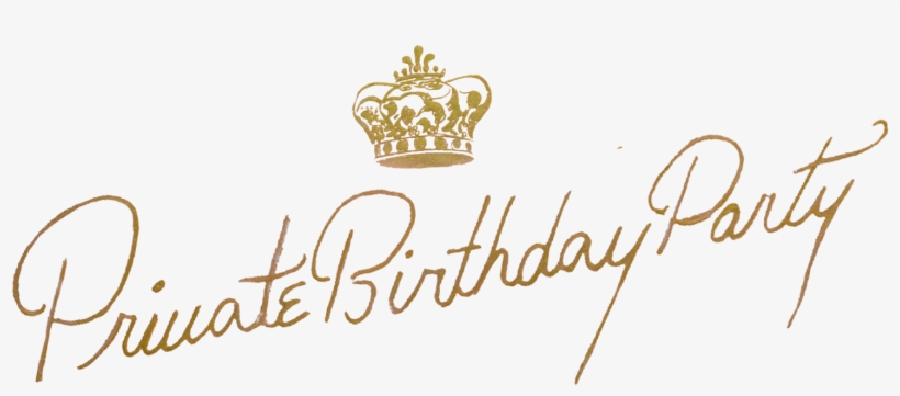Birthday Party Png - Calligraphy, transparent png download