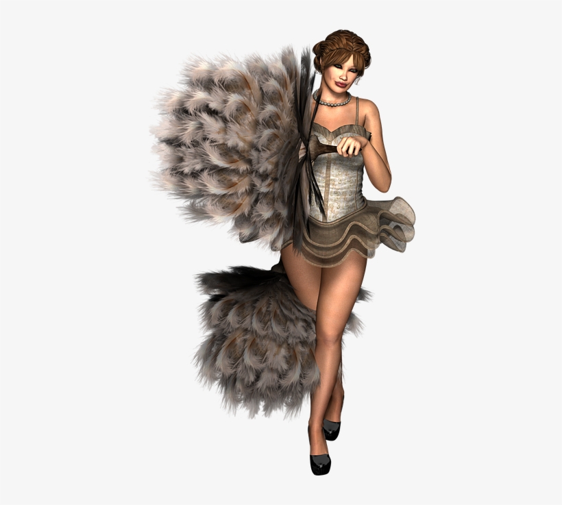 Mujer Carnaval Png - Illustration, transparent png download