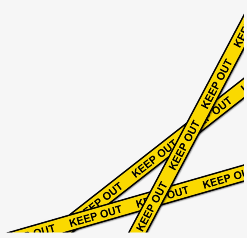 Cinta Sticker - Keep Out Png, transparent png download