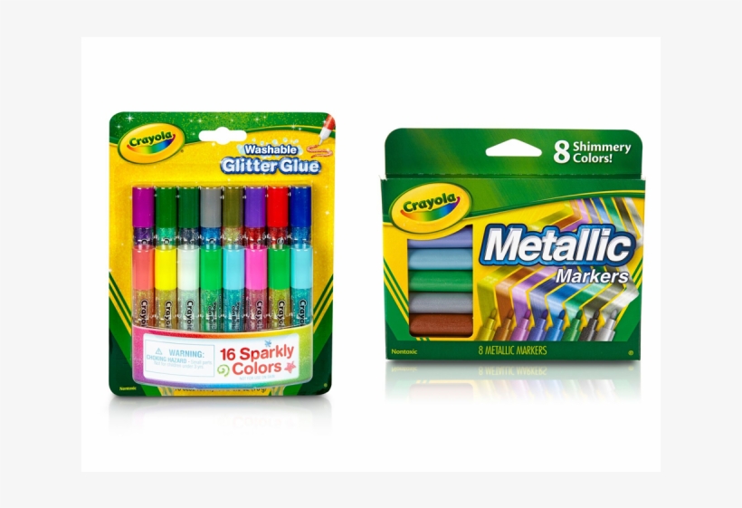 Combo 5 - Crayola Metallic Markers, transparent png download
