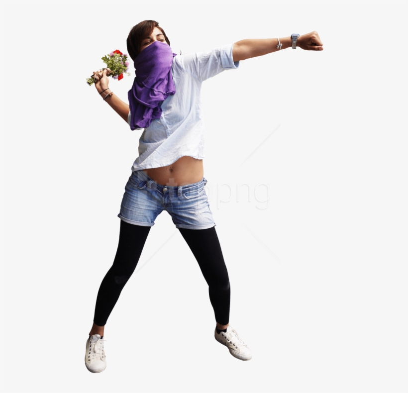 Free Png Flower Rebel Png Images Transparent - Flower People Png, transparent png download