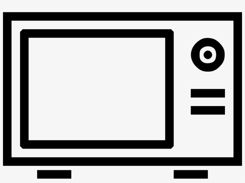 Microwave Oven Bake Heat Appliance Cook Svg Png Icon - Circle, transparent png download