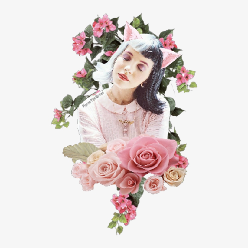 #freetoedit #png #crybaby #astethic #pastel #vintage - Ivy With Flowers Png, transparent png download