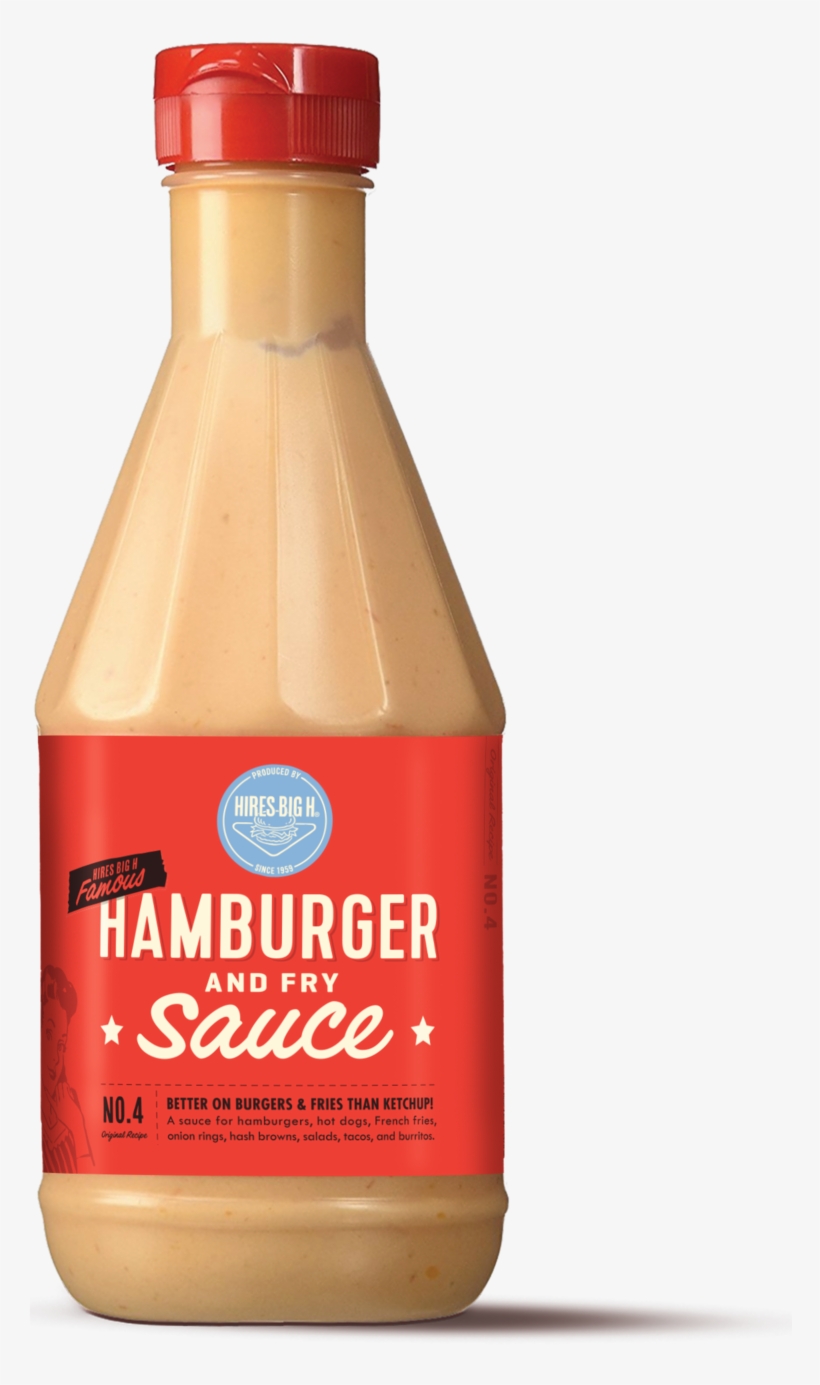 Hamburger And Fry Sauce - Glass Bottle, transparent png download