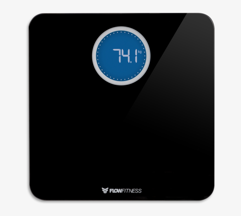Flow Fitness Bs20b Bluetooth Smart Scale Black - Electronics, transparent png download
