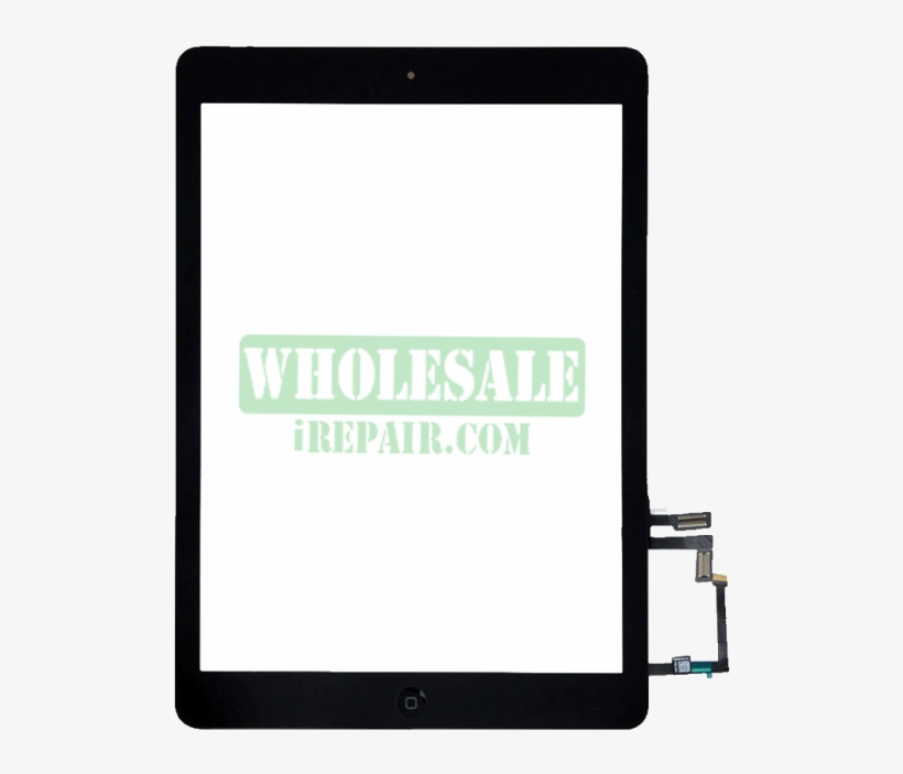 Digitizer With Home Button - Ipad 5 Touch Replacement, transparent png download