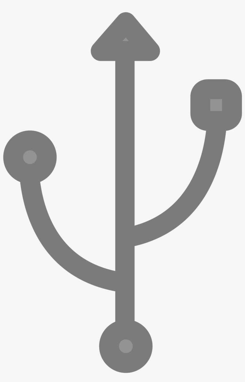 Usb Icon Png - Clipart Usb, transparent png download