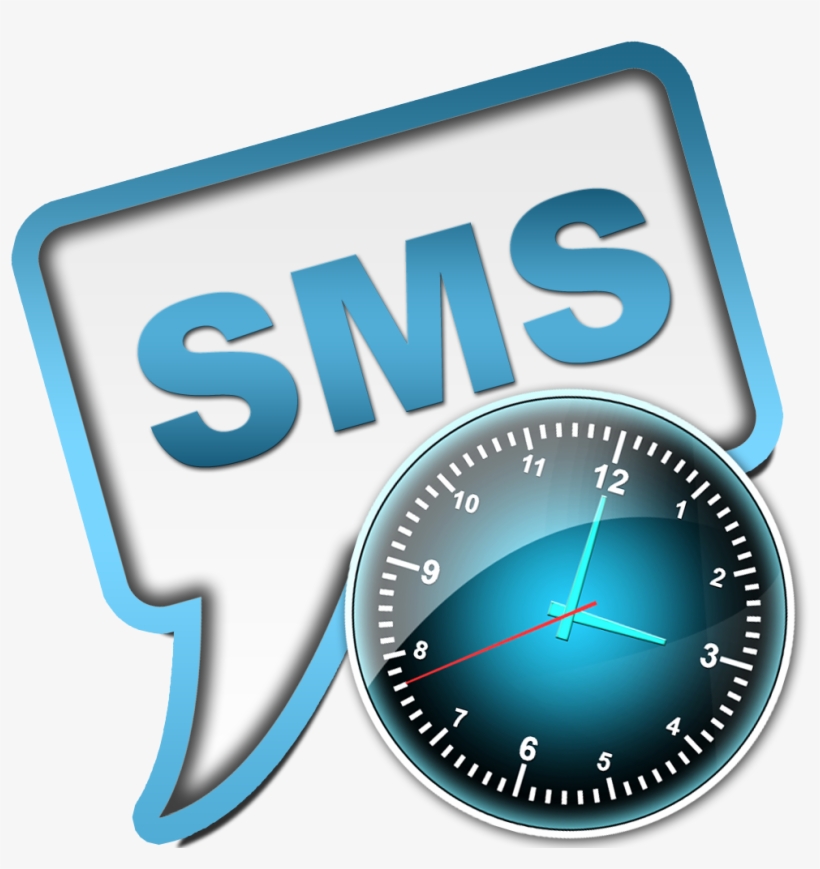 Sms Scheduler Icon Image - Sms Scheduler Icon, transparent png download
