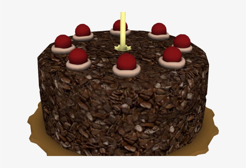 Chocolate Cake Clipart Png Format - Portal Cake Clipart, transparent png download