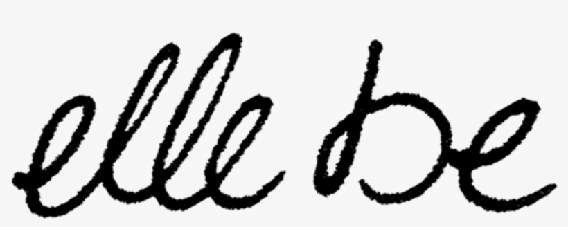 Elle Be - Calligraphy, transparent png download