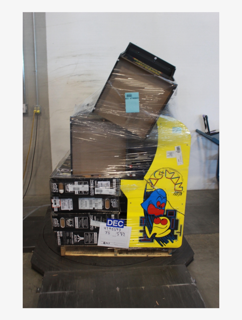 Pallet 9 Pcs Video Games & Gaming Software Customer - Pacman, transparent png download