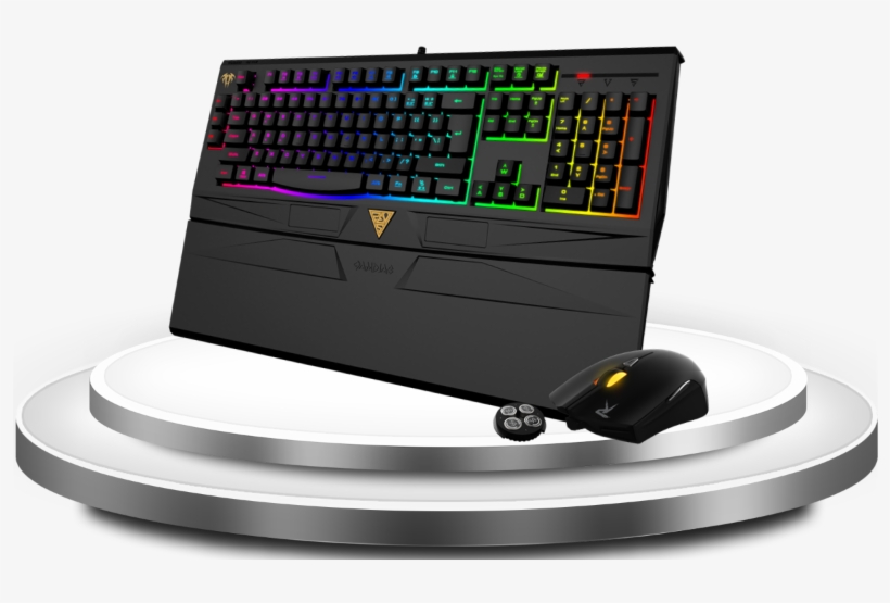 11 - 49 Usd - Клавиатура Мышь Gamdias Ares 7 Color Ourea Fps Black, transparent png download