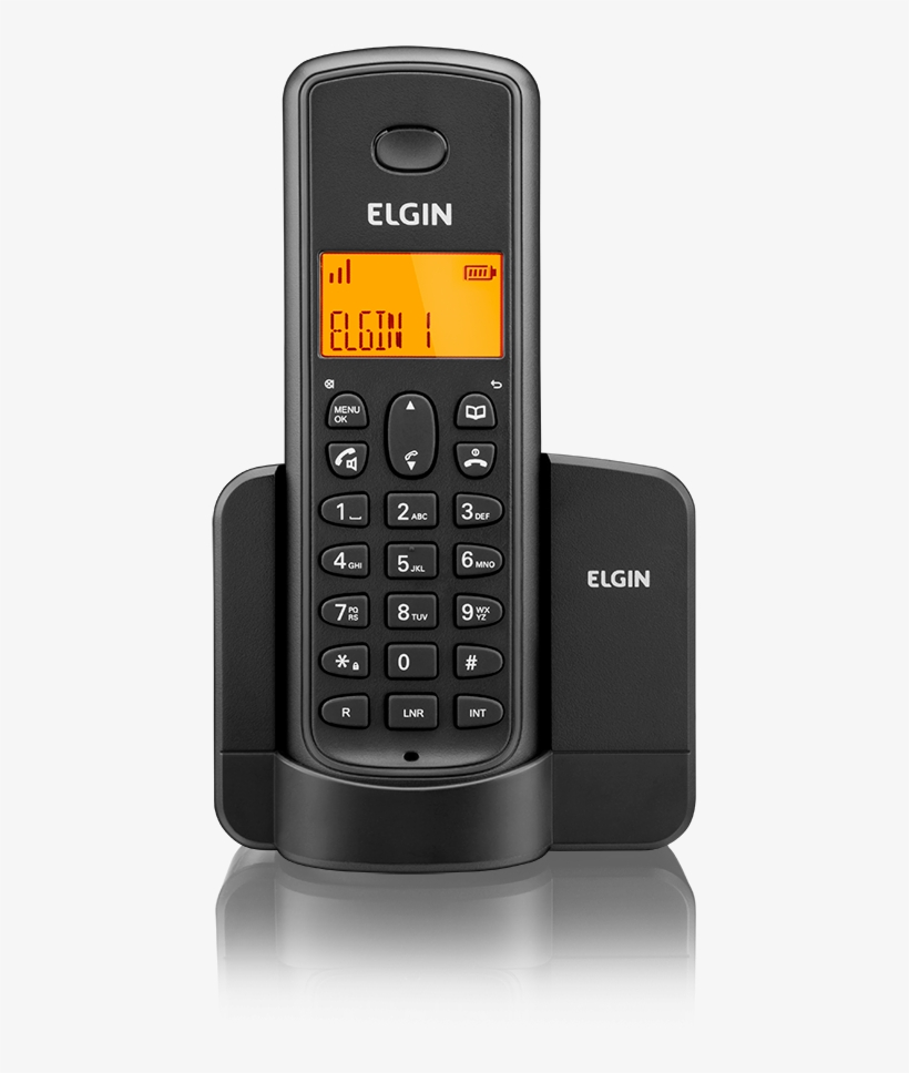 Telefone Sem Fio - Telefone Sem Fio Elgin Tsf 8001, transparent png download