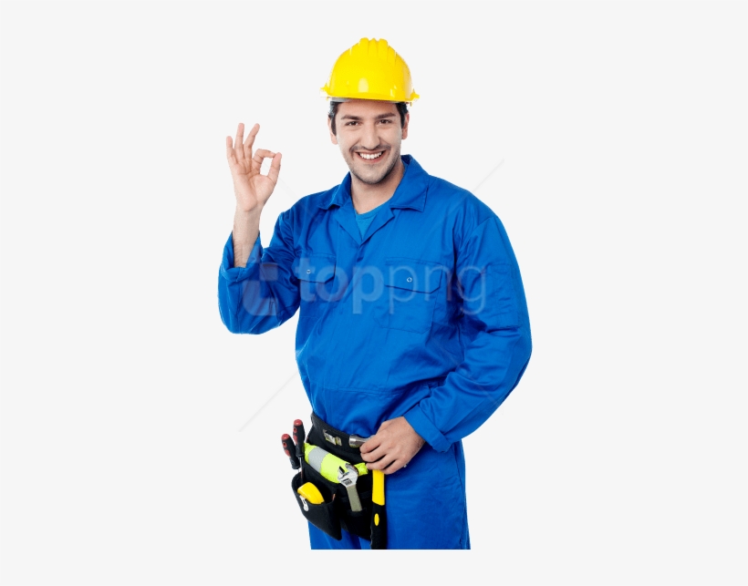 Free Png Architects At Work Png Images Transparent - Guy With Construction Helmet, transparent png download