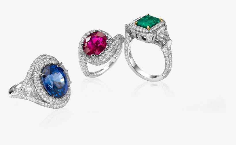 Shop Gemstone Jewelry - Engagement Ring, transparent png download