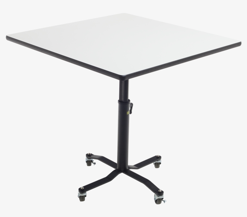 Amtab Cbsq36 Mobile Ez Tilt Square Cafe Table 36 Inch - Coffee Table, transparent png download