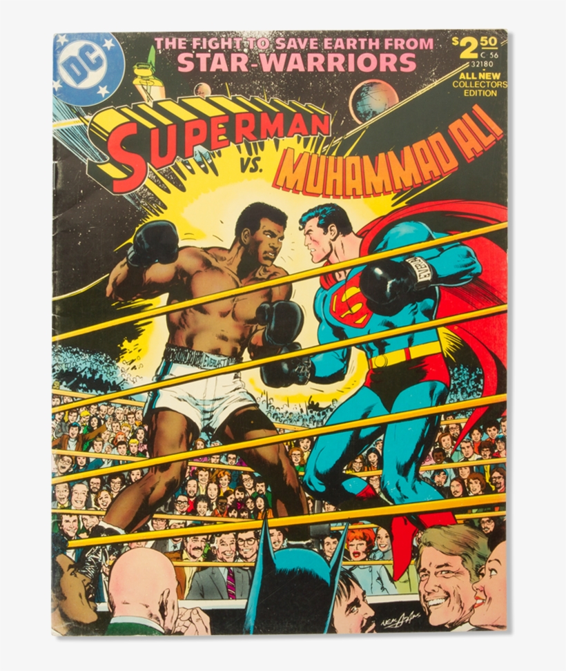 Muhammad Ali Collectors' Edition Comic No Mas Nyc - Muhammad Ali Vs Superman Comic Book Cover, transparent png download