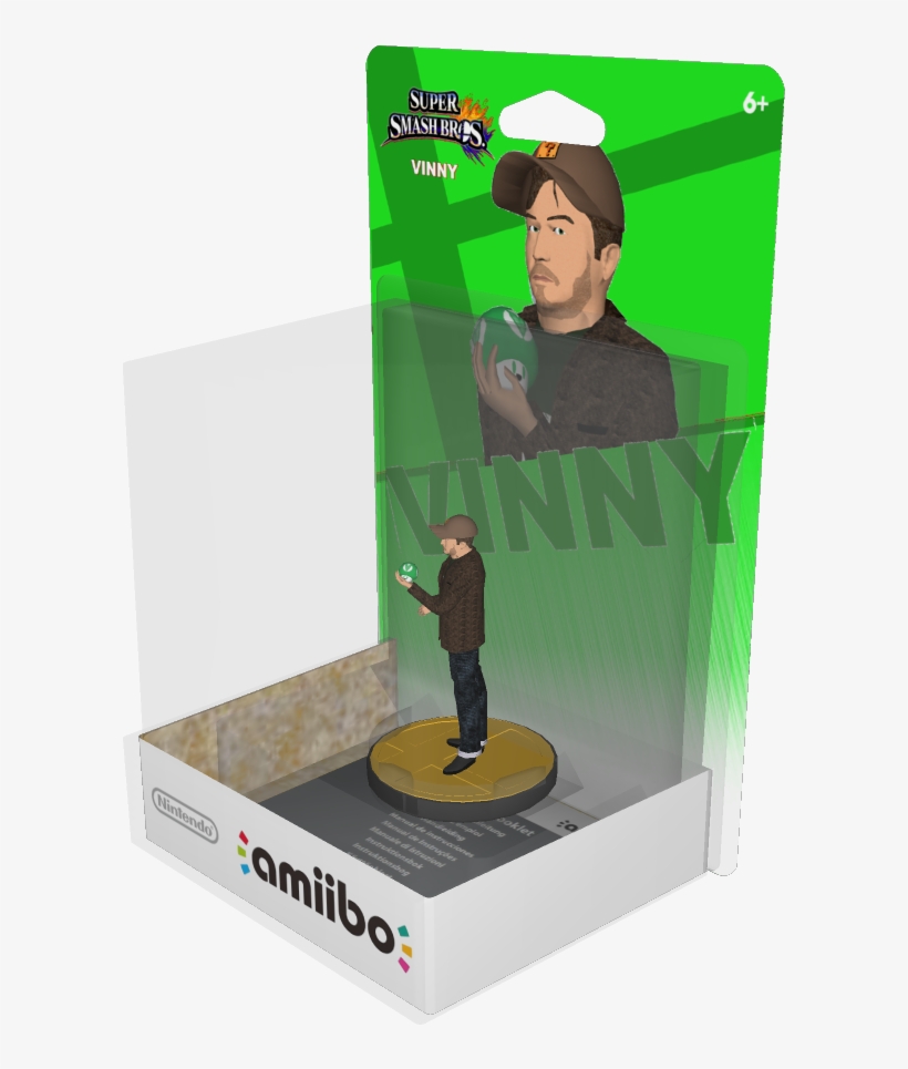 Vinesauce - Vinny Amiibo - Vinesauce T Pose, transparent png download