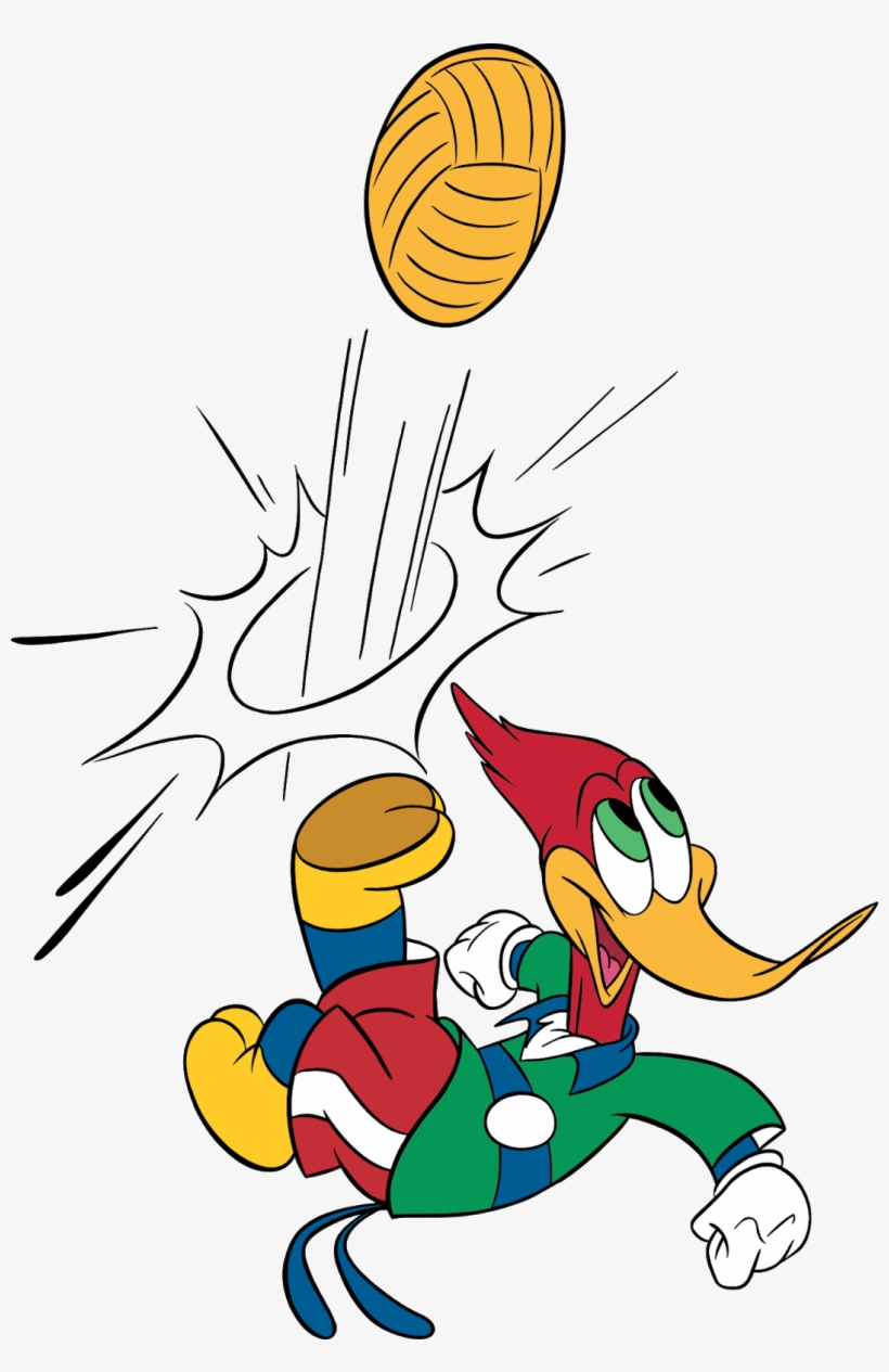 Woody Woodpecker Characters, Woody Woodpecker Cartoon - Cartoon, transparent png download