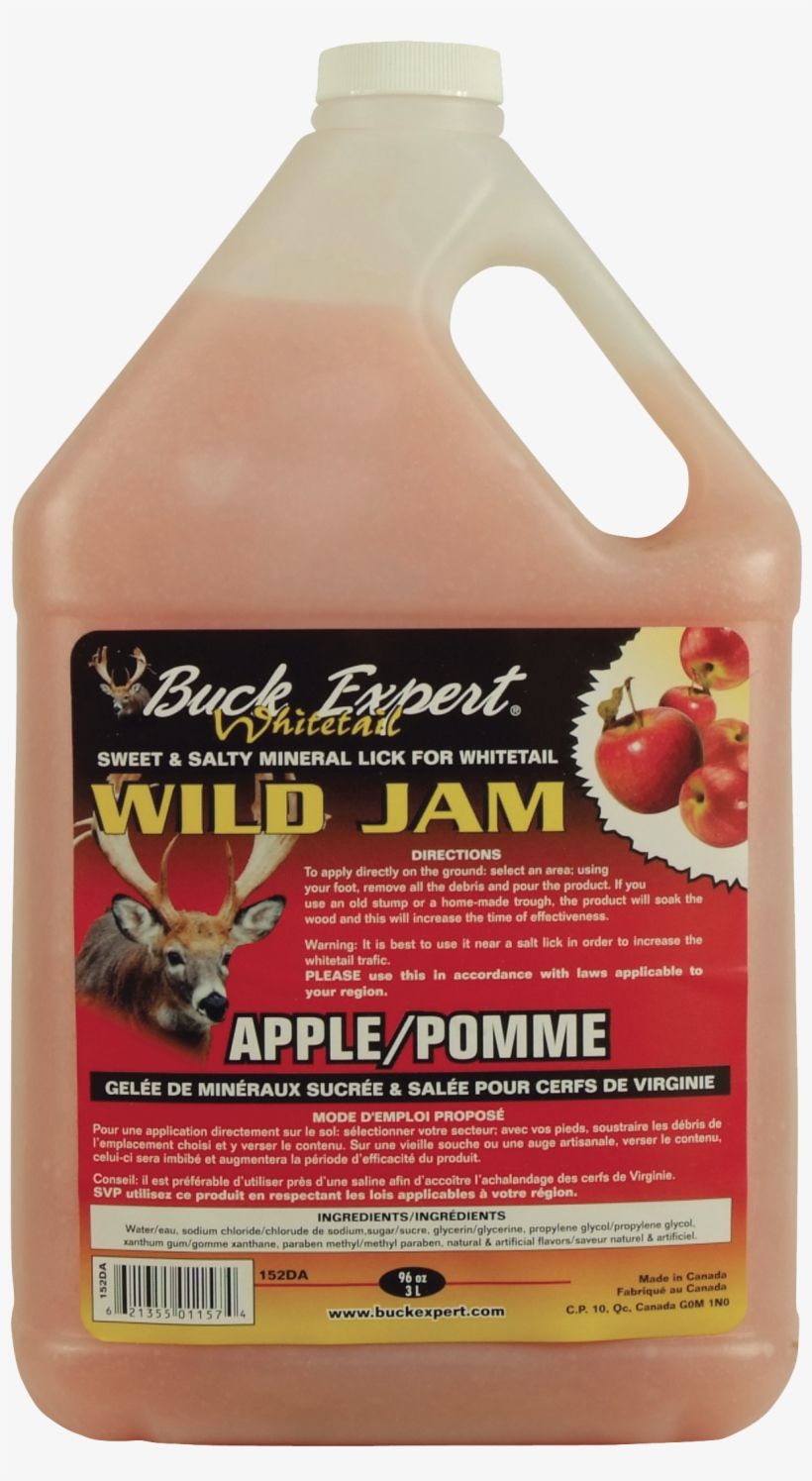 Wild Jam Apple Whitetail - Buck Expert Wild Jam, transparent png download