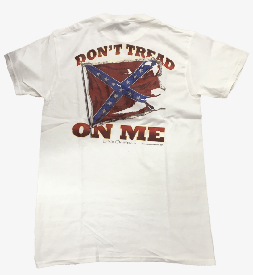 Confederate Flag Dont Tread On Me T Shirtmens Shirtthe - Active Shirt, transparent png download