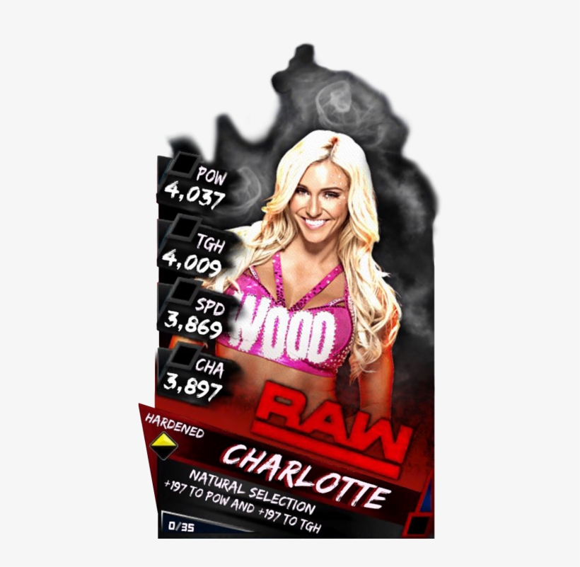 Supercard Charlotteflair S3 14 Wrestlemania33 Supercard - Wwe Rich Swann Card, transparent png download