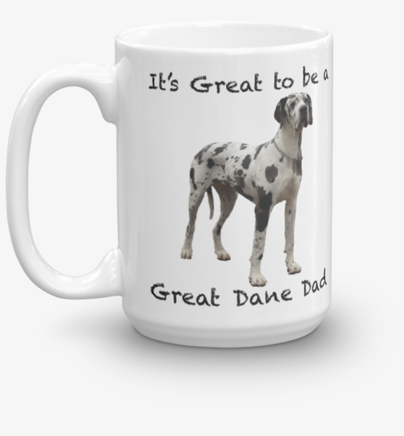 Great Dane Dad Coffee Mug - Mug, transparent png download