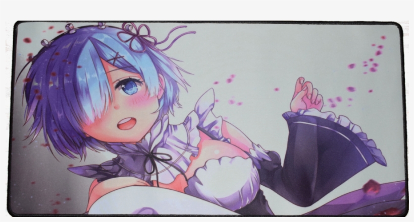 Nagy Méretű 30*60 Cm-es Egérpad, Re Zero, Rem - Anime, transparent png download