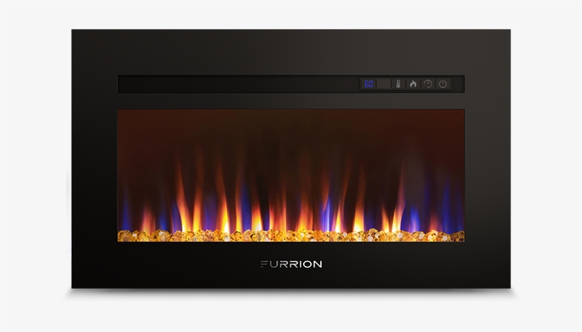 30" Built-in Fireplace - Hearth, transparent png download
