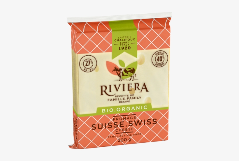 Maison Riviera Organic Swiss 200 G - Fromage Riviera, transparent png download