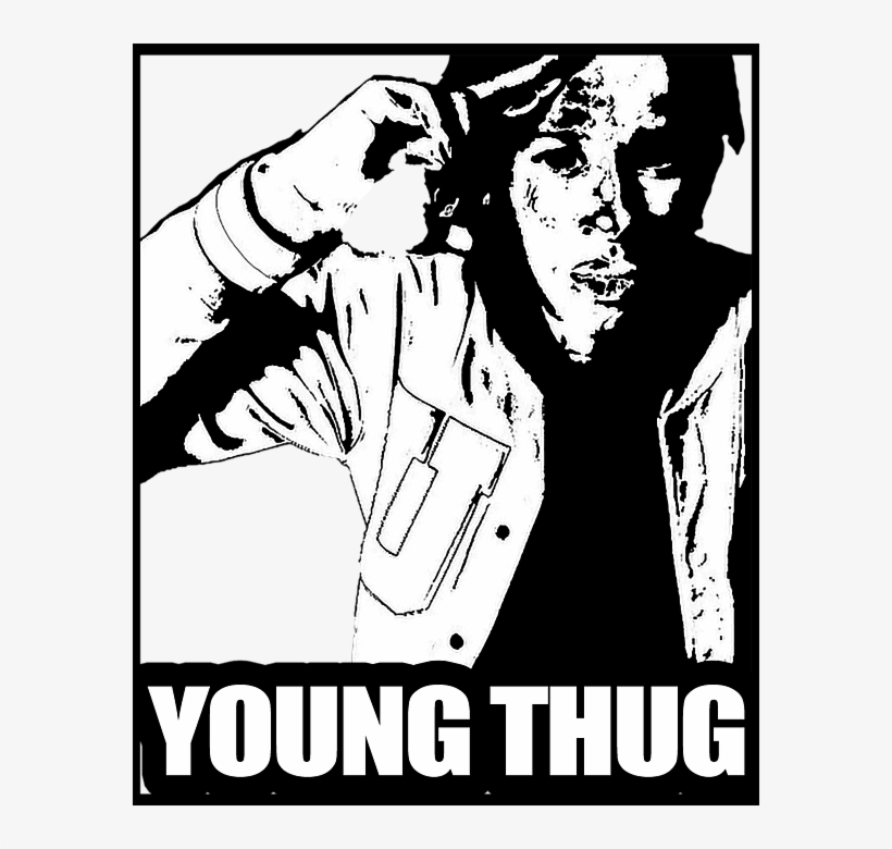 Bleed Area May Not Be Visible - Young Thug, transparent png download