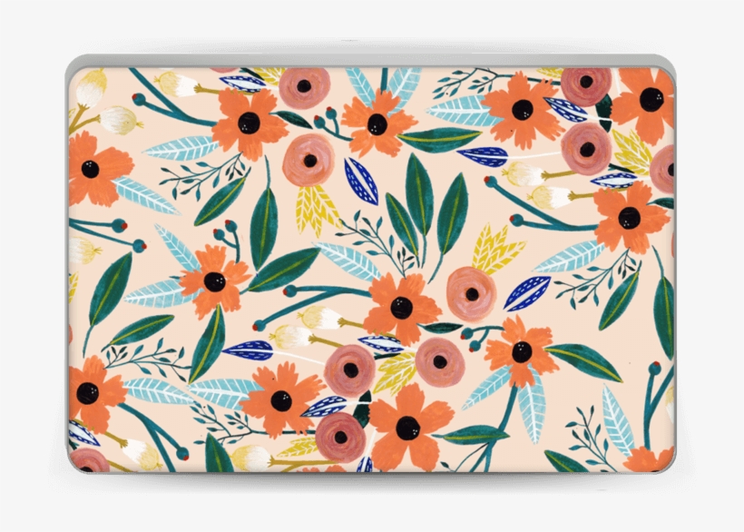 Summer Flower Mix Skin Laptop - Wildflower, transparent png download