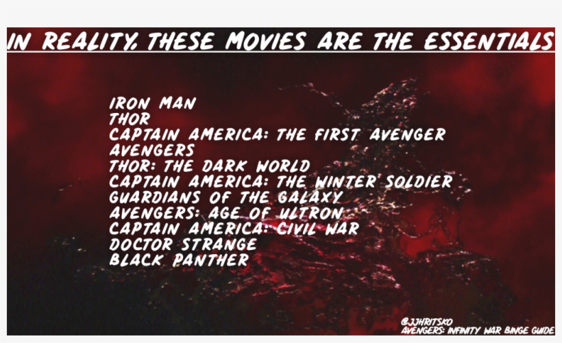 In Reality, These Movies Are The Essentials - Poster, transparent png download