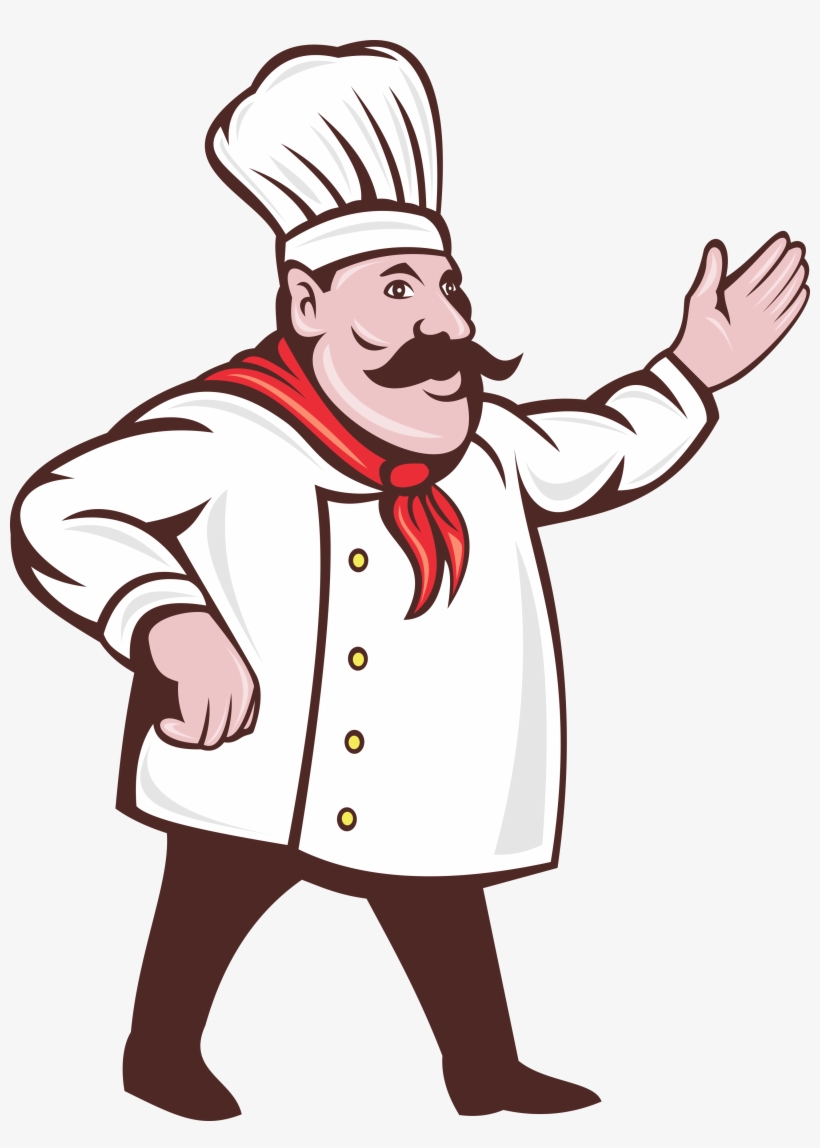 Chef Cartoon Clip Art - Chef Cartoon, transparent png download