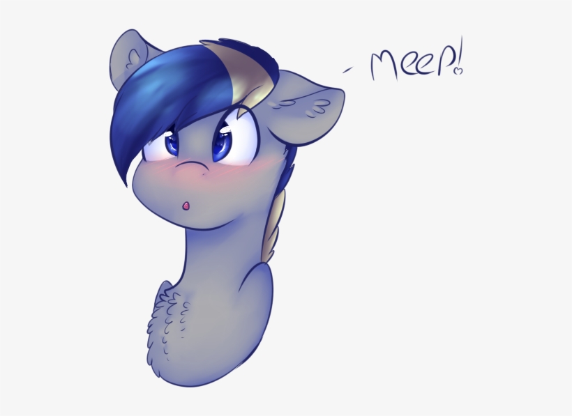 Angelic-shield, Blushing, Bust, Cute, Derpibooru Exclusive, - Cartoon, transparent png download