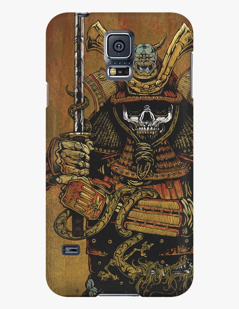 Day Of The Dead Artist David Lozeau, By The Sword Of - Dark Vader Drawing Samurai, transparent png download