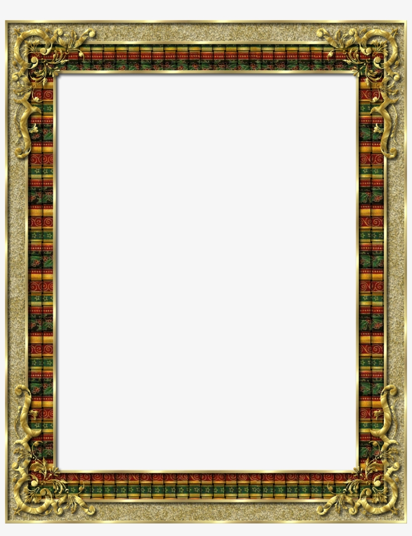 Vector Transparent Gold Picture Frame Clipart - Picture Frame, transparent png download