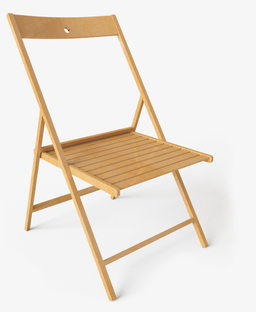 Silla Plegable De Lamina, transparent png download